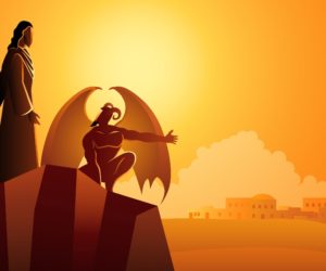 The first two temptations of Jesus