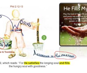 God satisfies the longing soul