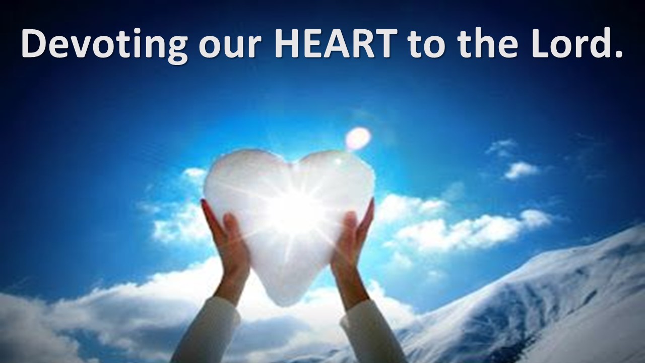 Devoting our HEART to the Lord – Youth Sunday