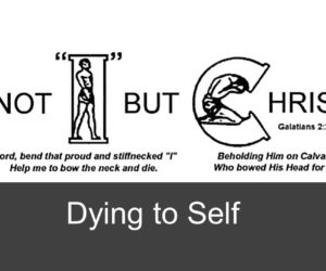Dying to self