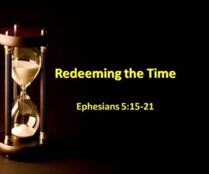 Making The Best Use Of Time