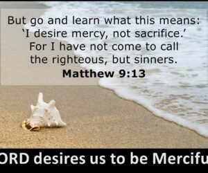 BREAD Breaking –  प्रभु चाहते हैं कि हम दयालु बनें – LORD desires us to be Merciful.