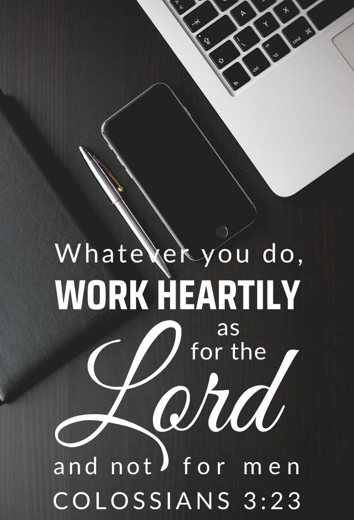 God’s expectation from our secular jobs