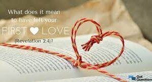 Restoring Your First Love