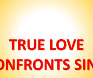 True Love confronts Sin