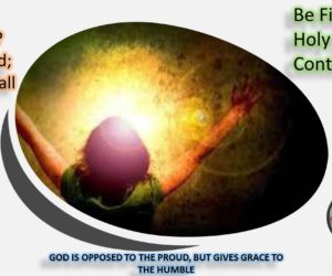 Be filled with Holy Spirit lest we fall