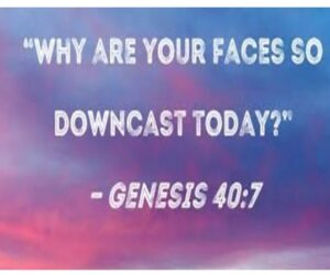 Why are your faces so downcast today ? [Main Message]