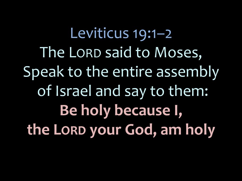 Holiness of Christ in Us