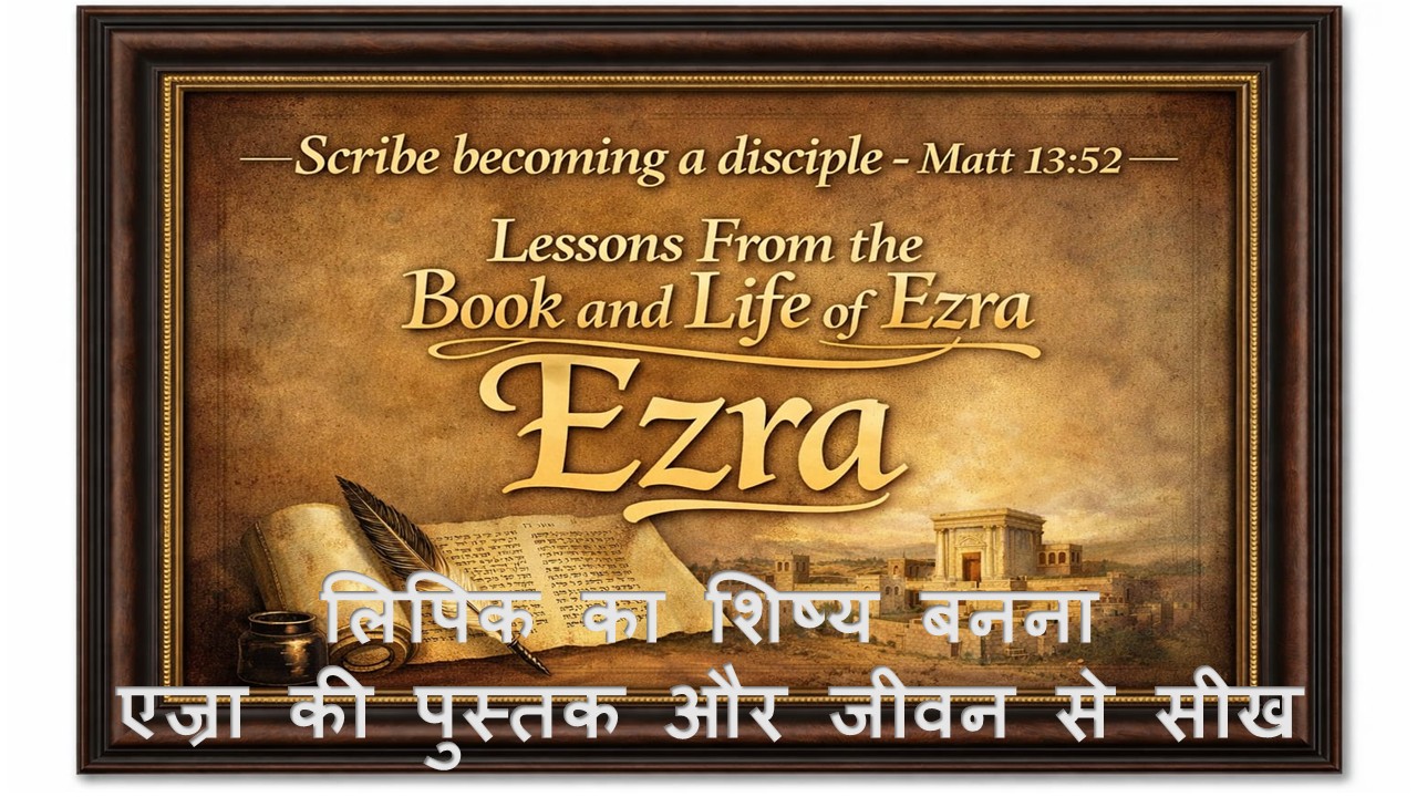 Scribe becoming a Disciple लिपिक का शिष्य बनना – 15th March, 2026
